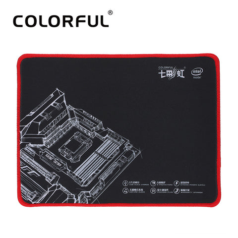 Gaming Mouse Pad Durable Mat with Locking Edge Rubber