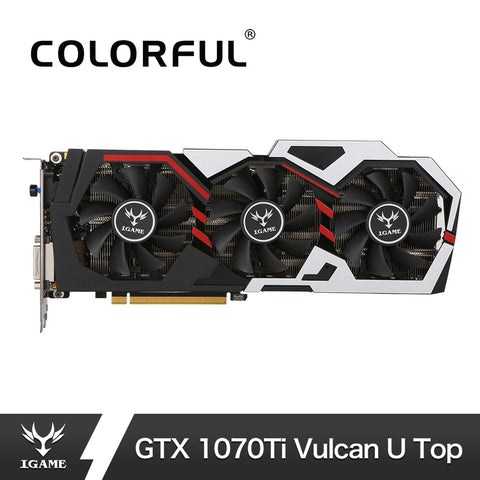 iGame NVIDIA GTX 1070Ti Vulcan U Top Graphics Card