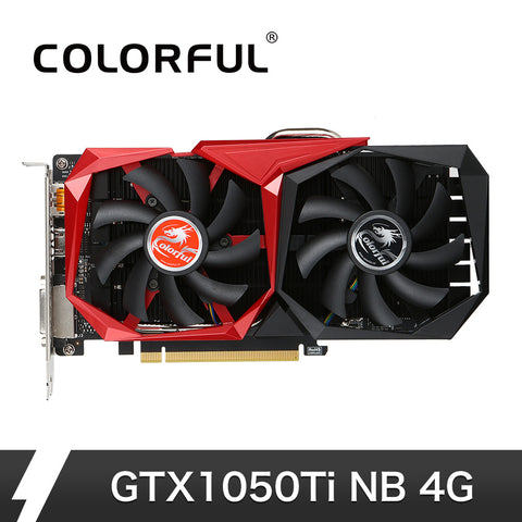 GTX 1050Ti NB 4G Graphics Card 1366/1468MHz 4G GDDR5 128bit PCI-E 3.0