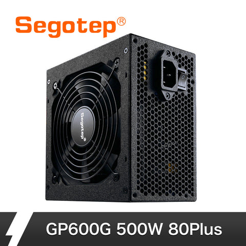 Segotep 500W GP600G 80 Plus Gold ATX PC Computer Power Supply