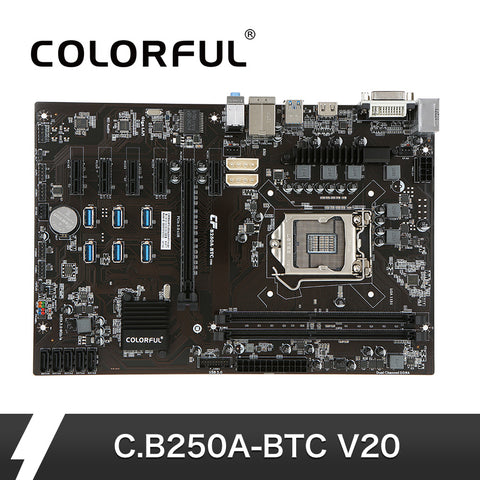 C.B250A-BTC V20 Mining Motherboard Systemboard