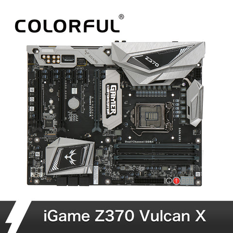 iGame Vulcan X Intel Z370 Motherboard Dual M.2 Slots Gamer